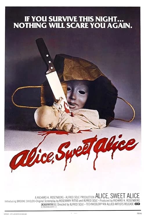 Alice, Sweet Alice film posteri