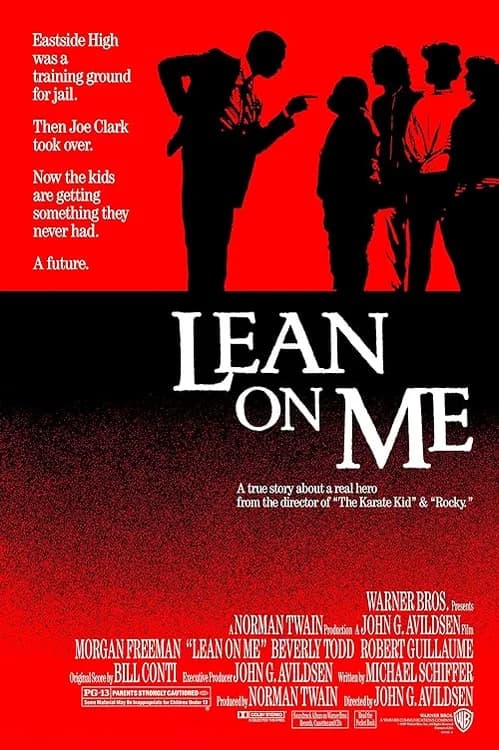 Lean on Me film posteri