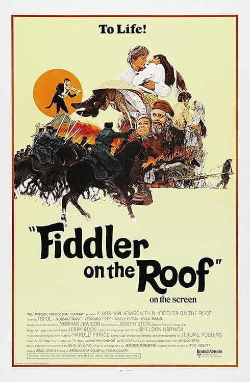 Fiddler on the Roof film posteri